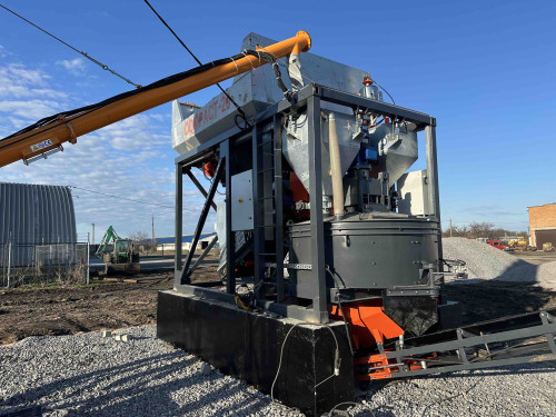 Встановлення мотор-редуктора MBRF 673 на бетонозмішувач СБ-500