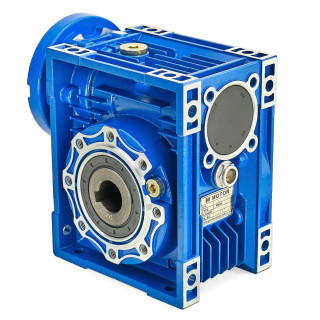 Черв’ячний редуктор PMRV 90 | i:80 | лапи | Вихідний вал: 35 мм | Mн: 450 Н·м