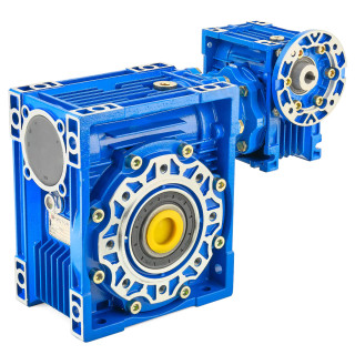Черв’ячний двоступеневий редуктор PMRV/PMRV 63/150 | i:900 | лапи | вихідний вал: 50 мм | Mн: 2500 Н·м